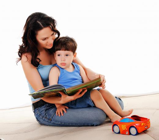 Au pairs and nannies provide child care.