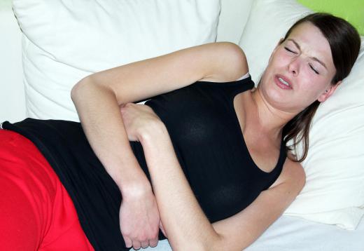 Stomach pain may be a sign of food poisoning.