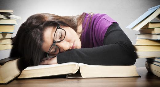 Getting enough sleep may be as important as studying before an exam.