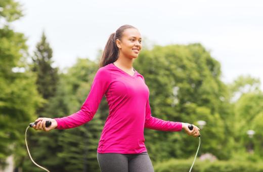 Jumping rope can be a fun way to improve cardiovascular health.