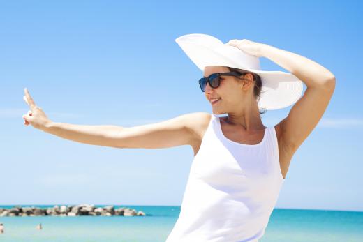 Fair-skinned people who are sensitive to the sun's rays should check their skin regularly for dysplastic nevi.