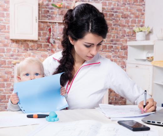 Home-based writing or editing jobs may be ideal for moms with an excellent grasp of the English language.