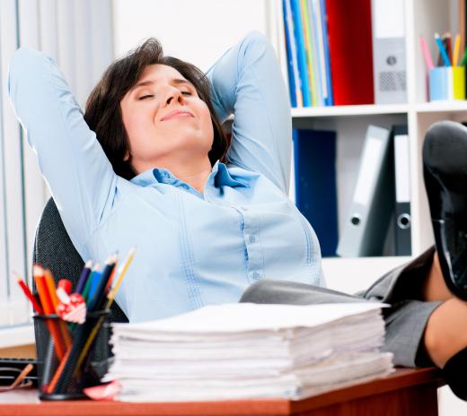 People who are burned out might shrug off their work responsibilities.