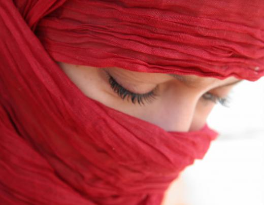 Hijabs are head coverings worn by Muslim women.