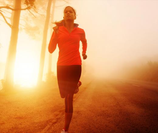 The effects of running can be both physical and mental.