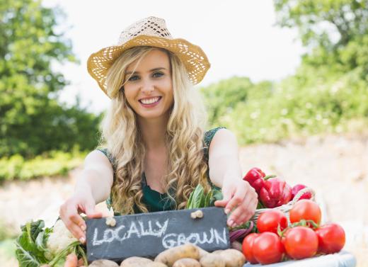 Local farmers may let their neighbors know that they have a "no spray" policy to attract pro-organic consumers.