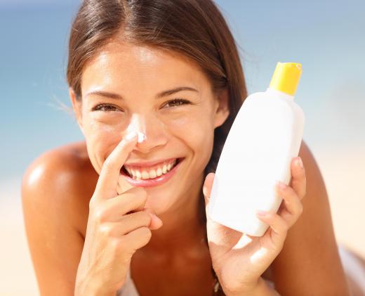 Some sunscreen formulations contain octyl methoxycinnamate.