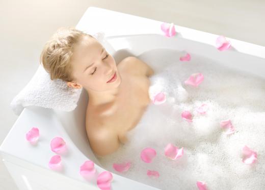 Bathtub stickers may be used to add traction to the bottom of a tub.