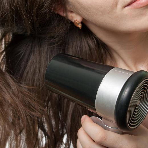 Hair dryer accessories can help to shape hair as it dries it.