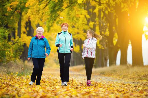 Having a group of people to walk with can help boost your morale to lose weight.