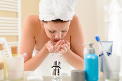 In many instances, antibacterial soap should not be used to cleanse the face or other delicate skin.