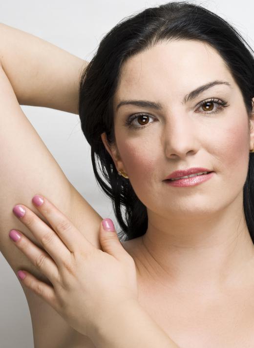 Oriental epilation may be used to remove unwanted underarm hair.