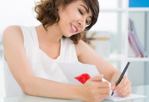 Sending a thank you note after a job interview demonstrates professionalism.