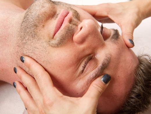 A head massage can help promote hair growth.