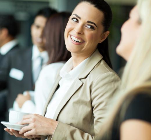 Professionals from a range of backgrounds sometimes meet regularly for networking purposes.