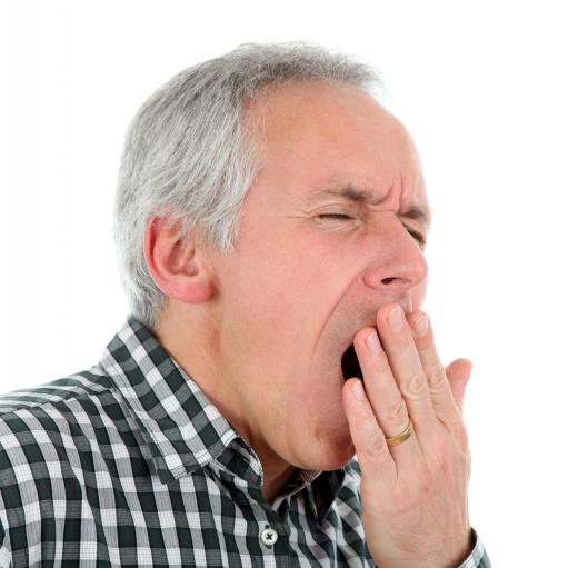 Facial movements such as yawning may prove painful for someone suffering from temporal arteritis.