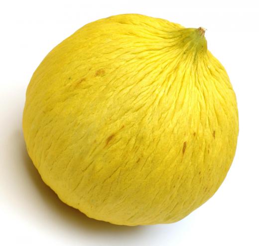 Melons, like the casaba, are often idea for carving.