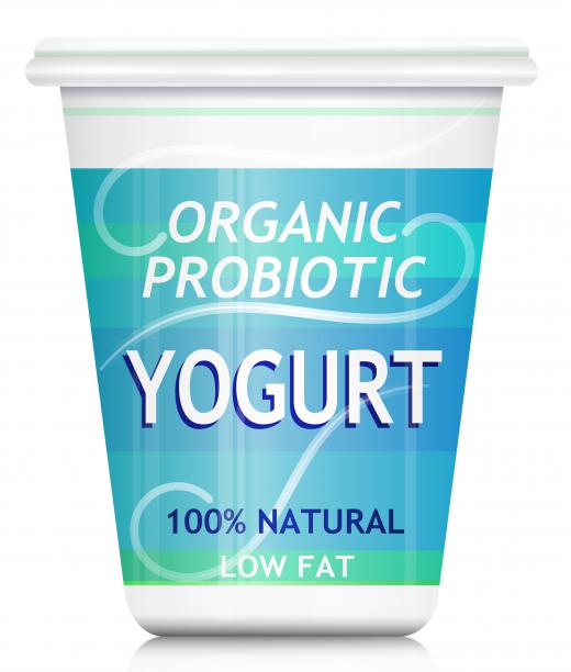 Using yogurt in a smoothie can be a healthy choice.