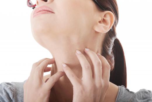 Swelling in the neck can be the result of inflammation or infection in the nodes.