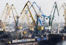 Intermediate bulk containers may be used to transport liquid or dry materials.
