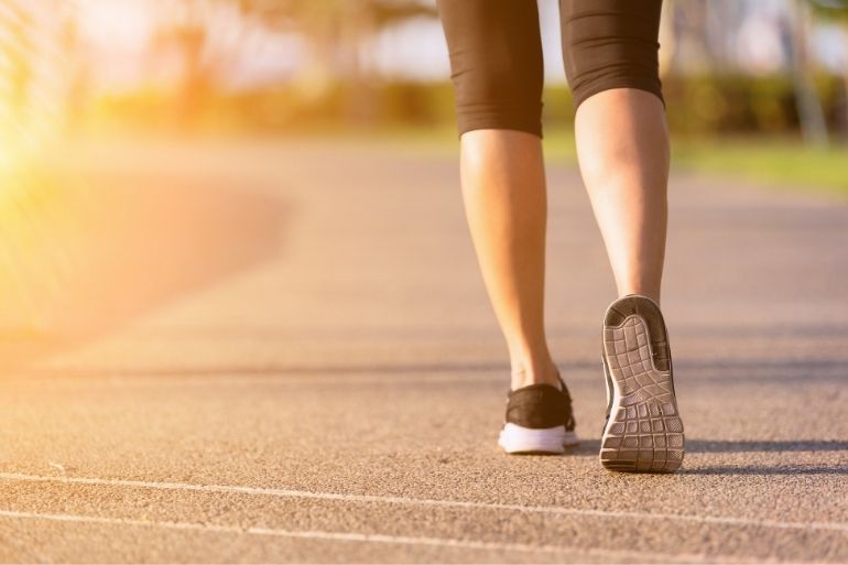 women walking