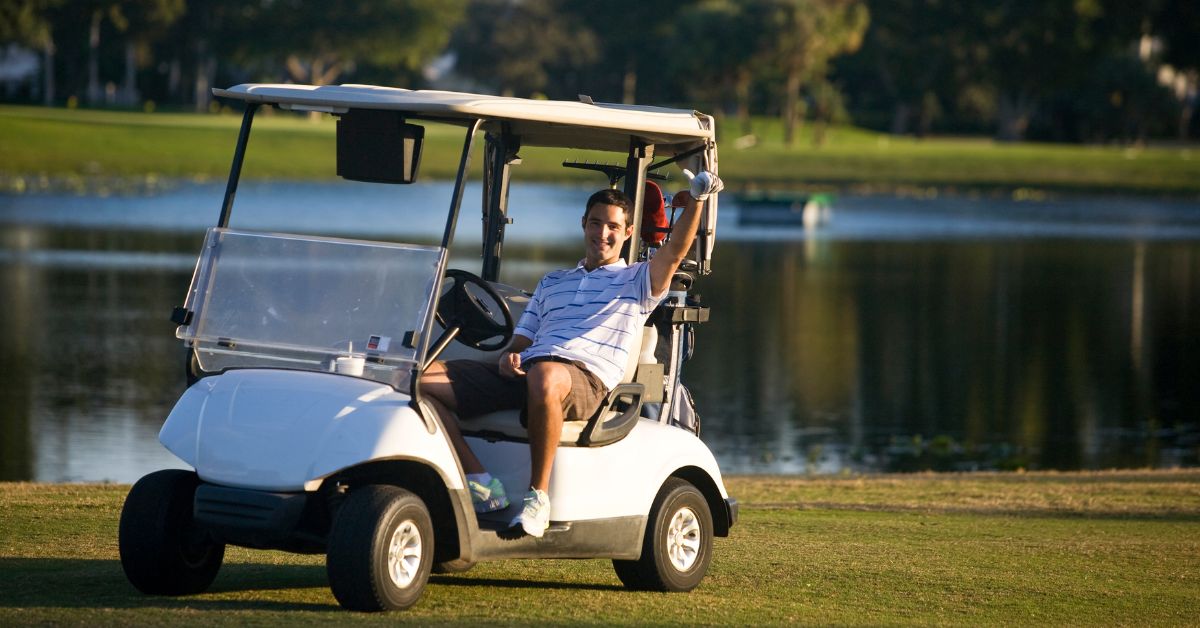 solar panel golf cart