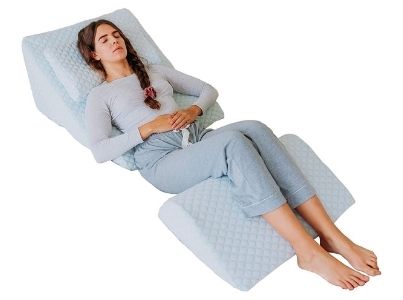 Lenora Adjustable Orthopedic Wedge Pillow Set