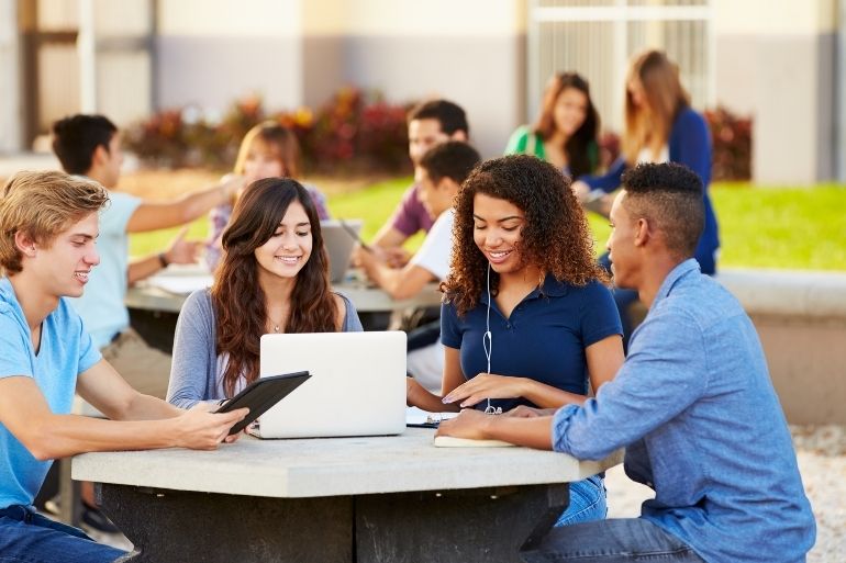 high school students