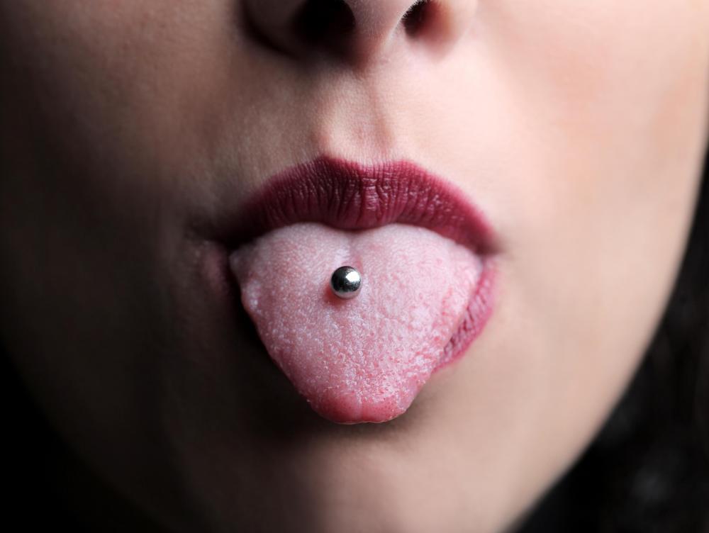 How Do I Treat An Infected Tongue Piercing With Pictures